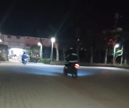 الأمن يتدخل بحزم لتفكيك أعمال  شغب بحديقة وسط مدينة بيوكرى