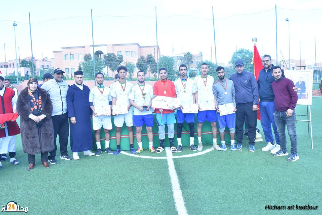 الرحامنة: دوري كروي تربوي بمدرسة القائد العيادي للتعليم العتيق تحت شعار الرياضة في خدمة القيم والانضباط