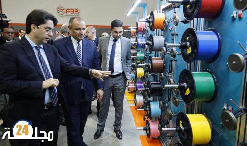 تدشين وحدة صناعية لإنتاج كابلات الألياف البصرية باستثمار يبلغ 200 مليون درهم ببرشيد