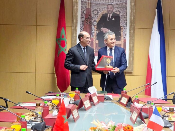 السيد رئيس النيابة العامة يستقبل وزير العدل الفرنسي