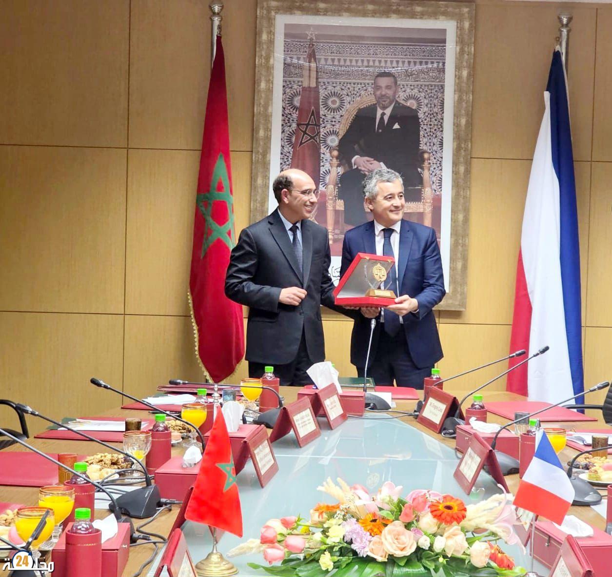 السيد رئيس النيابة العامة يستقبل وزير العدل الفرنسي