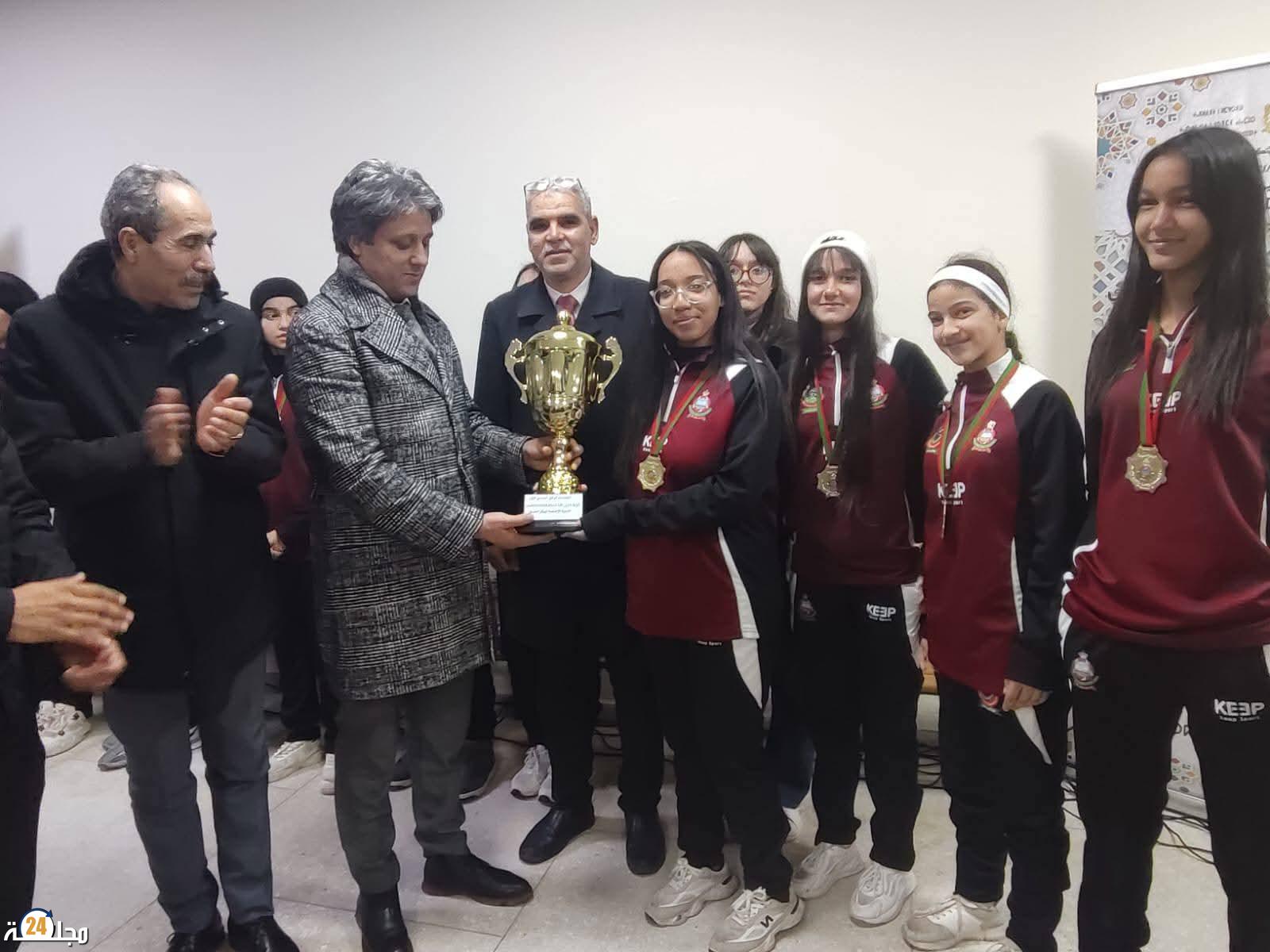 مديرية مكناس :استقبال أبطال العاصمة الاسماعيلية مكناس المتوجين في البطولة الوطنية الأولى للجمنزياد.