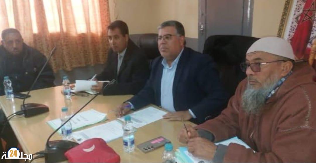 دورة فبراير محطة لتقييم المنجزات وتسريع وتيرة المشاريع التنموية بسيدي عبد الله إقليم الرحامنة