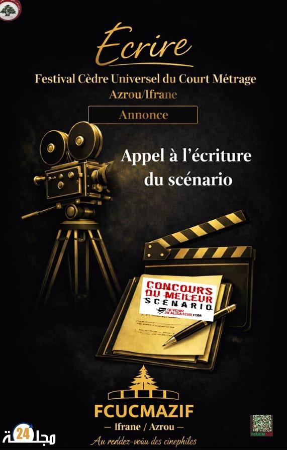 مهرجان الأرز العالمي للفيلم القصير يفتح باب المشاركة في مسابقة كتابة السيناريو