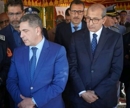 والي جهة سوس ماسة وعامل إقليم اشتوكة أيت باها يشرفان على فعاليات الاحتفال الرسمي الجهوي بمناسبة اليوم الوطني للسلامة الطرقية