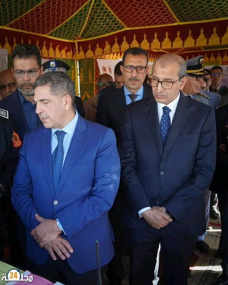 والي جهة سوس ماسة وعامل إقليم اشتوكة أيت باها يشرفان على فعاليات الاحتفال الرسمي الجهوي بمناسبة اليوم الوطني للسلامة الطرقية