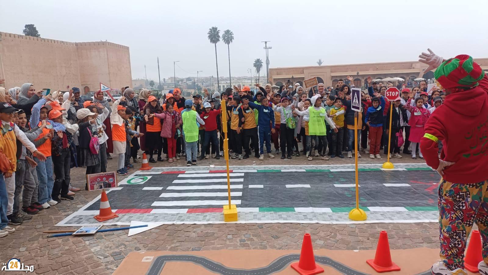 مديرية التعليم بمكناس تخلد اليوم الوطني للسلامة الطرقية