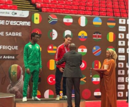 المبارزة: محمد البونجيمي يفوز بالبرونز في بطولة افريقيا بالسينغا