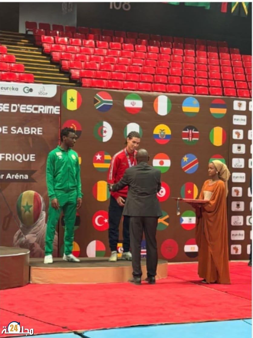 المبارزة: محمد البونجيمي يفوز بالبرونز في بطولة افريقيا بالسينغا