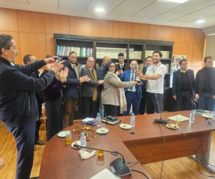 كلية العلوم القانونية والاقتصادية والاجتماعية – أكدال تحتفي بفريقها الرياضي وتؤكد انخراطها في دعم التميز الطلابي والبحث العلمي