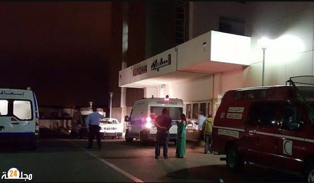 مسلح بحجر وسكين يحول سيارات المرتفقين إلى حطام ويزرع الرعب داخل مستعجلات مستشفى محمد الخامس بالجديدة