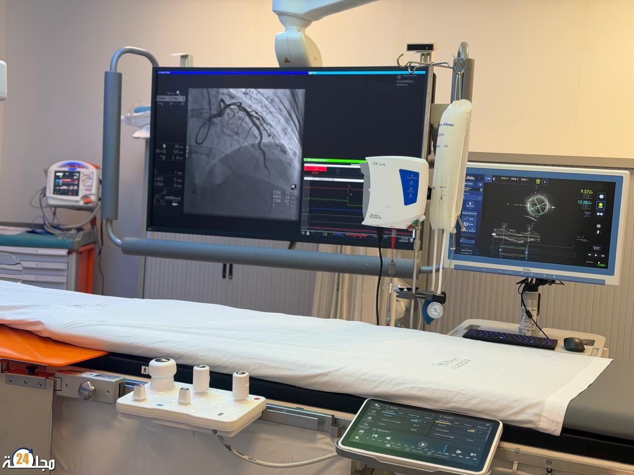 اعتماد تقنية IVUS لتعزيز دقة وسلامة القسطرة القلبية