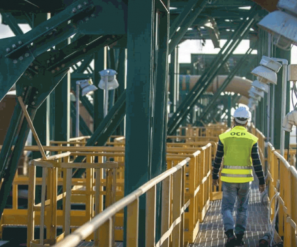 OCP تحقق نموا في الفصل الرابع وتواصل استثماراتها في الماء والطاقات المتجددة