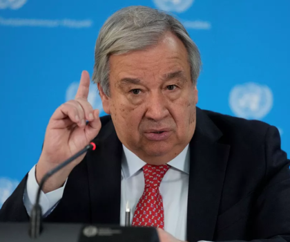 غوتيريش يدعو لاستعادة الثقة الدولية ووقف سباق التسلح