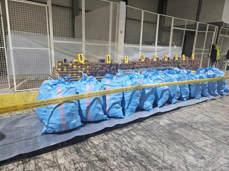 إحباط تهريب أزيد من 3.9 أطنان من الشيرا بميناء طنجة المتوسط