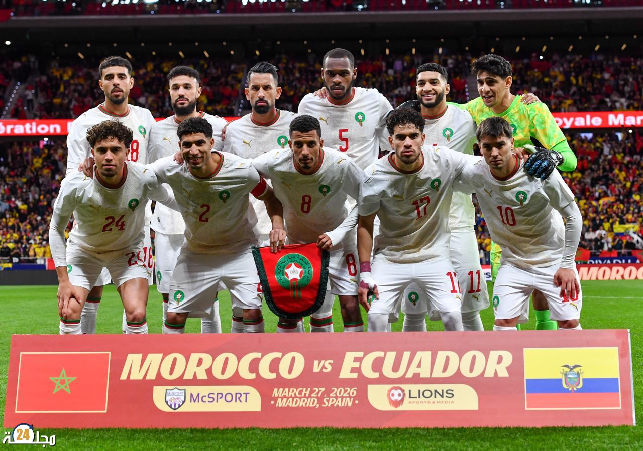 المنتخب المغربي يواجه باراغواي وديا لتأكيد تطوره واختبار خيارات جديدة
