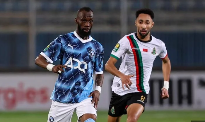 الجيش الملكي في اختبار قوي أمام بيراميدز المصري في ربع نهائي دوري أبطال إفريقيا