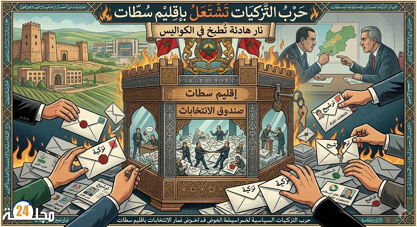 حرب التزكيات تشتعل بإقليم سطات… نار هادئة تُطبخ في الكواليس