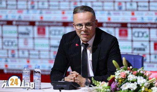 محمد وهبي يؤكد عزمه على مواصلة البناء وتعزيز تألق المنتخب المغربي