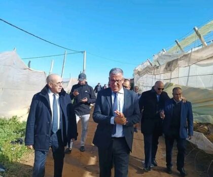 رياح عاصفية تضرب اشتوكة.. وزير الفلاحة يقف ميدانيا على حجم الأضرار ويدعو لدعم الفلاحين