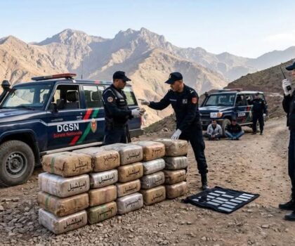 ضربة أمنية نوعية بإميلشيل.. إحباط محاولة تهريب 400 كيلوغرام من الشيرا وتوقيف مشتبه فيهما