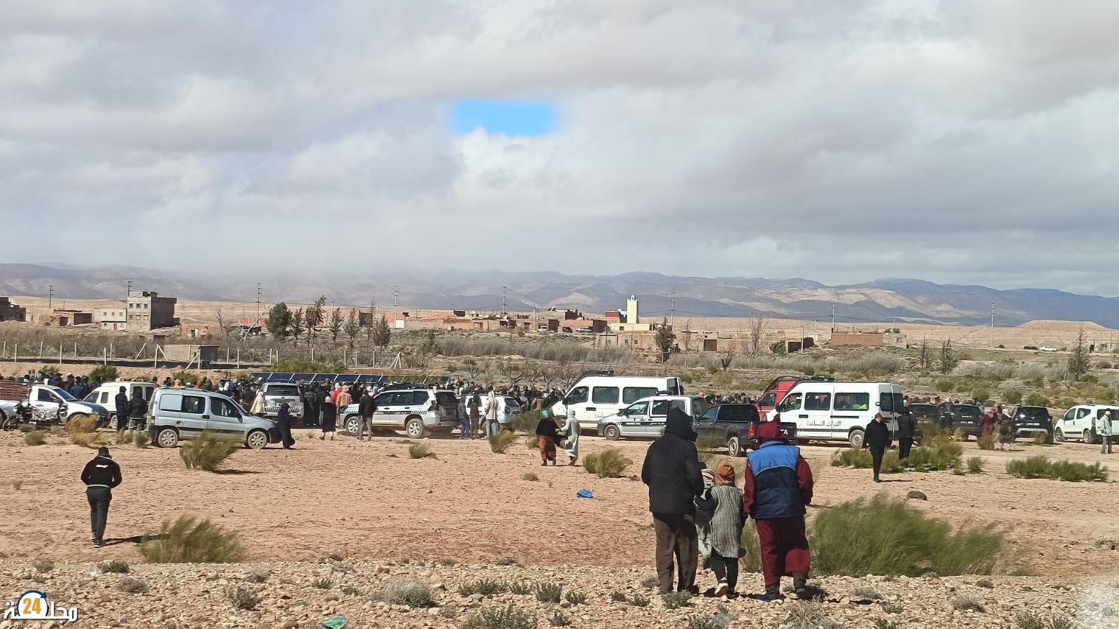 🔴 زايدة – العثور على ج—ث-ة طفلة قرب واد أبو حفص بجماعة زايدة بعد اختفائها منذ أمس –