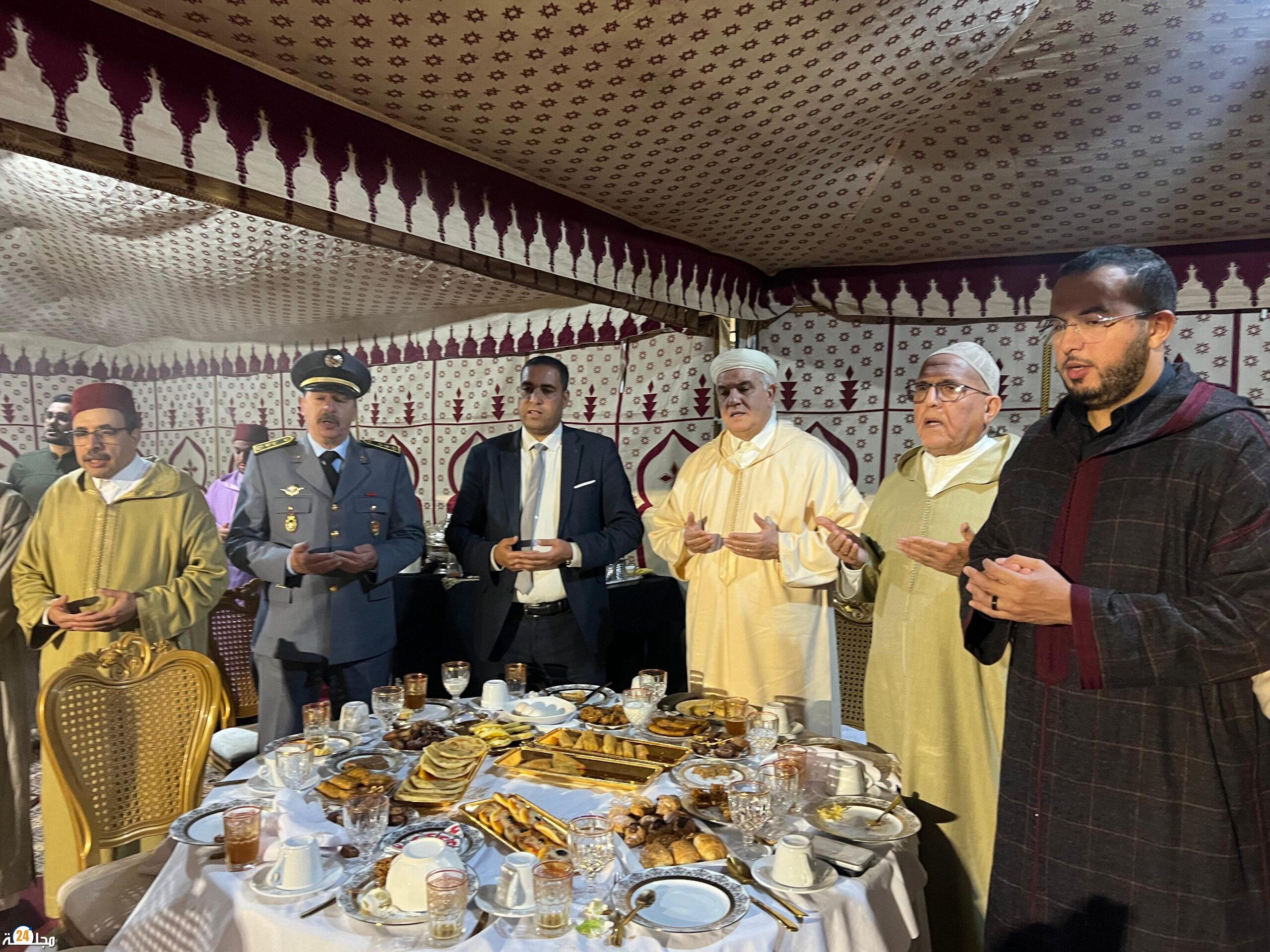 إفطار تضامني بنزيلات سجن آيت ملول 2 بحضور عامل إنزكان أيت ملول