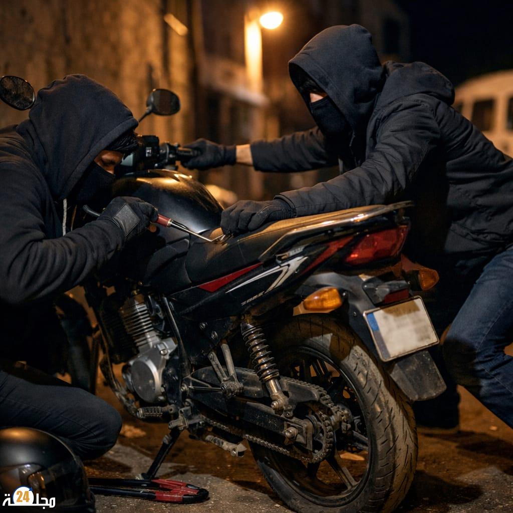 الدرك الملكي بالبروج يطيح بعصابة سرقة الدراجات النارية