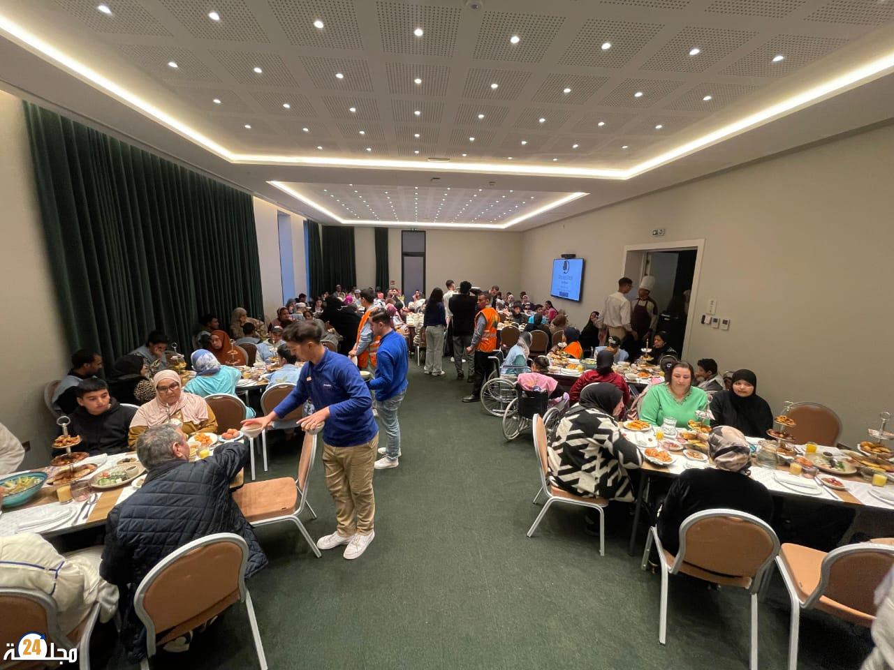 بصمة الخير بالرحامنة تنظم إفطاراً رمضانياً مميزاً لفائدة ذوي الاحتياجات الخاصة بابن جرير