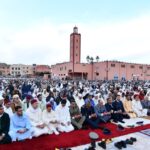 عامل إقليم الرحامنة يؤدي صلاة عيد الفطر وسط أجواء إيمانية بابن جرير