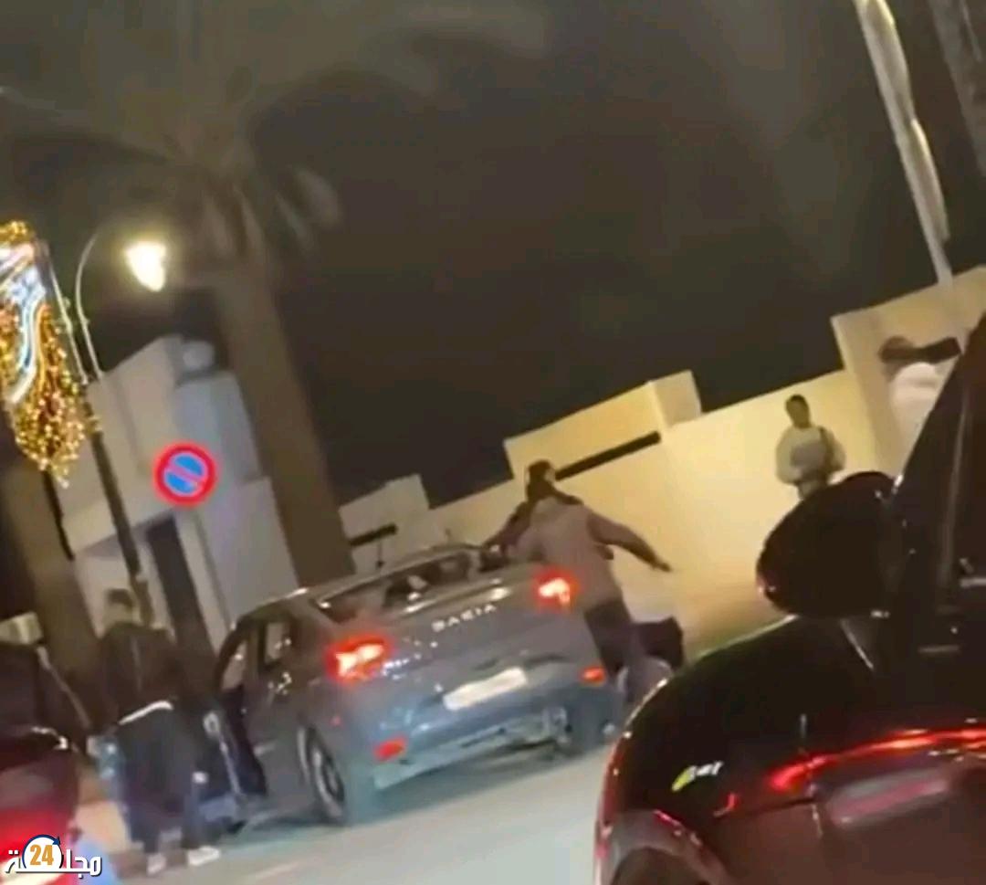 توقيف أربعة أشخاص على خلفية الحاق خسائر بسيارة بالشارع العام