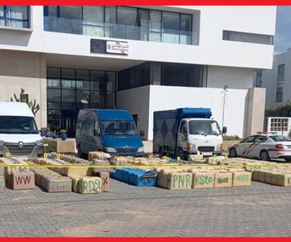 الصويرة…إحباط محاولة للتهريب الدولي للمخدرات و حجز أطنان من الحشيش