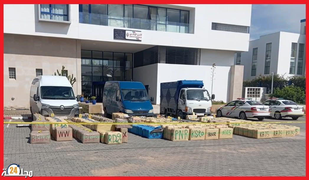 الصويرة…إحباط محاولة للتهريب الدولي للمخدرات و حجز أطنان من الحشيش