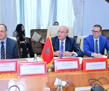 نائب رئيس مجلس النواب السيد محمد غيات يستقبل وفدا عن لجنة الطاقة والثروة المعدنية بمجلس النواب الأردني