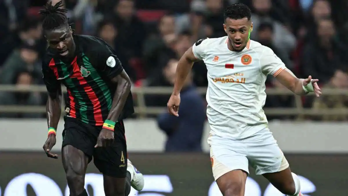 الجيش الملكي يحسم ذهاب نصف نهائي أبطال إفريقيا بثنائية نظيفة أمام نهضة بركان