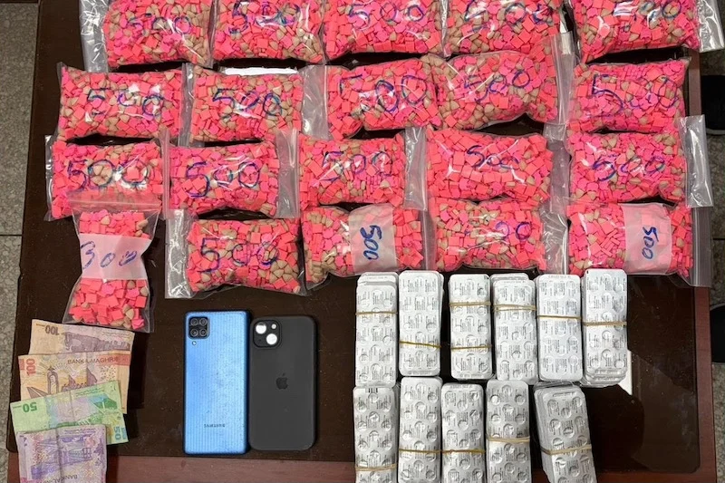 توقيف أربعة أشخاص وحجز أكثر من 17 ألف قرص مهلوس بمدينة مراكش