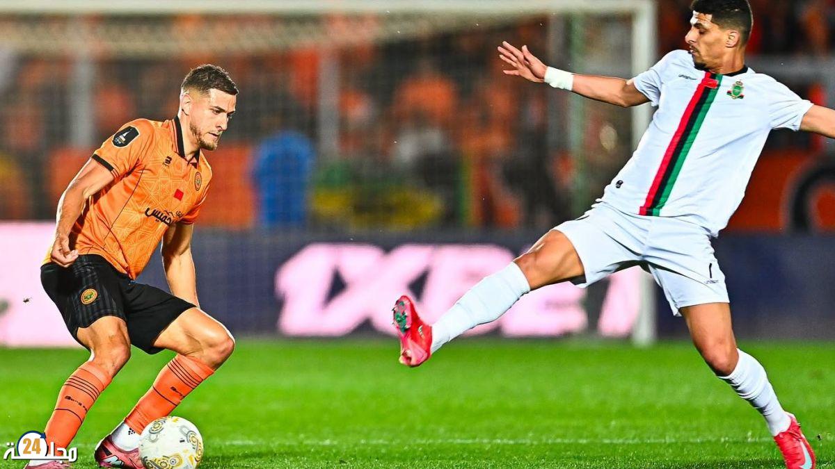 الجيش الملكي يتجاوز نهضة بركان ويحجز بطاقة العبور لنهائي دوري أبطال إفريقيا