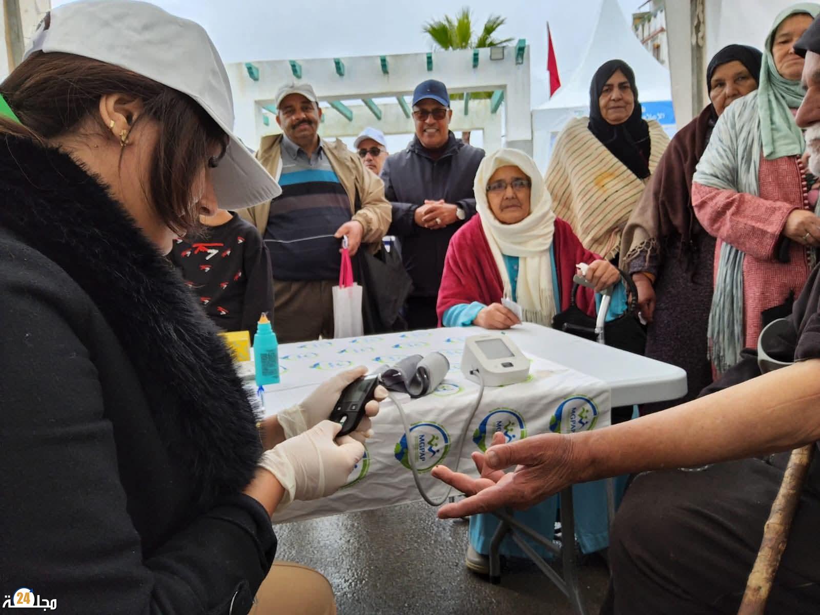 قافلة طبية تضامنية متعددة التخصصات بمدينة وزان