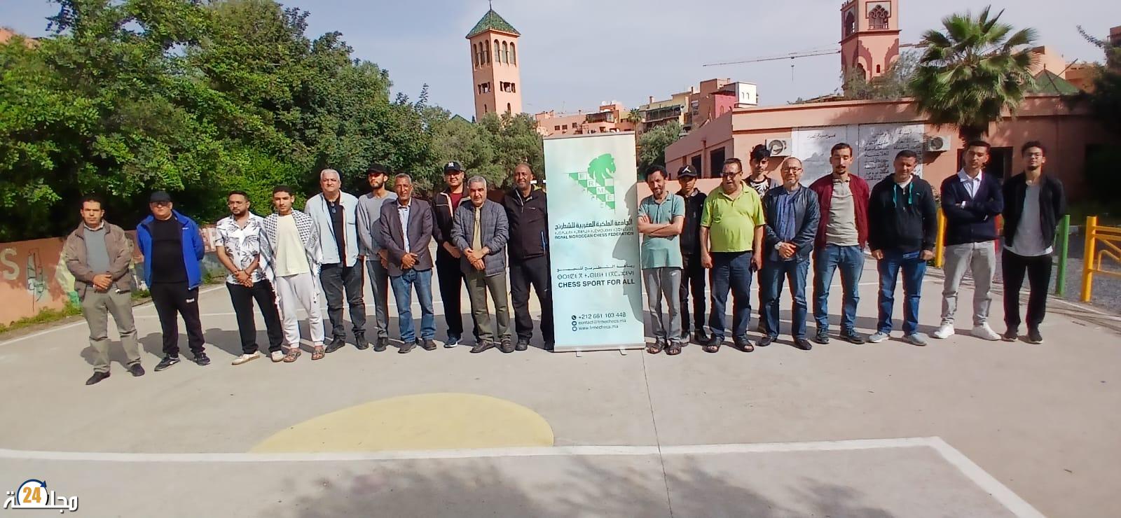 تأهل شباب ابن جرير وفرس الحمراء في إقصائيات كأس العرش للشطرنج