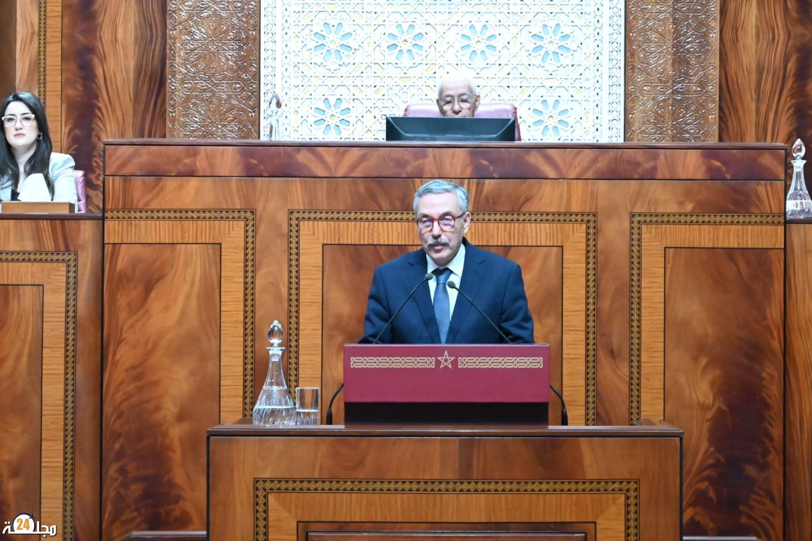 كلمة الدكتور علال العمراوي رئيس الفريق الاستقلالي