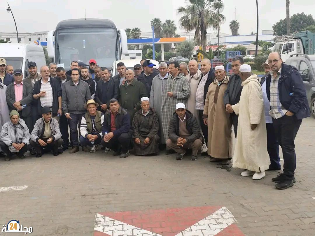 مجموعة الجماعات الترابية للرحامنة تنظم رحلة لفائدة الفلاحين والتعاونيات نحو المعرض الدولي للفلاحة بمكناس