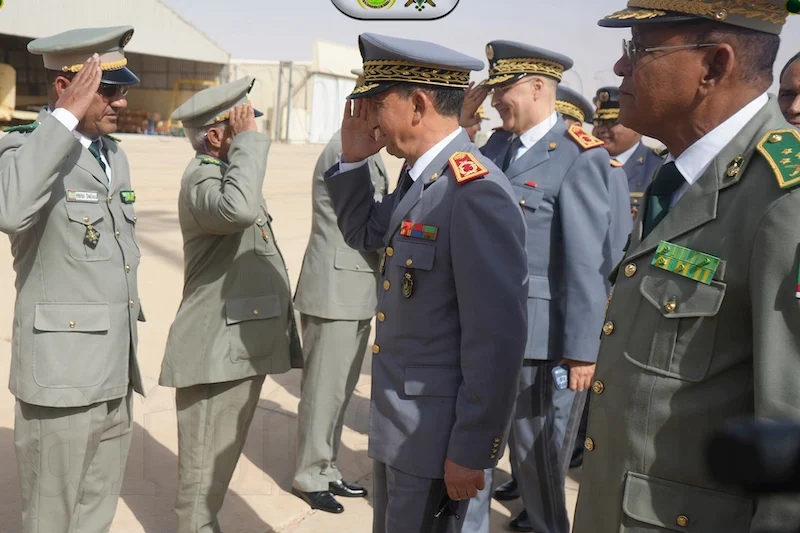 المفتش العام للقوات المسلحة الملكية يحل بموريتانيا في زيارة رسمية لتعزيز التعاون العسكري