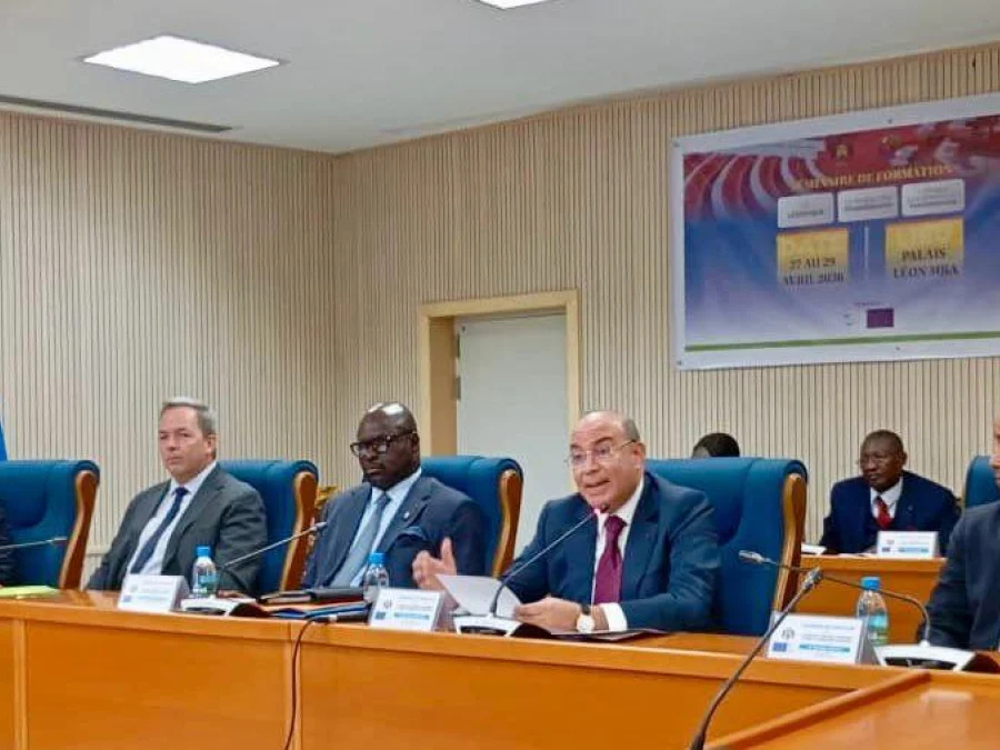 السيد محمد غياث نائب رئيس مجلس النواب يستعرض تجربة البرلمان المغربي في الرقمنة ويؤكد عمق الشراكة مع الغابون