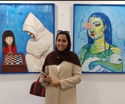 الفنانة التشكيلية ليلى أيت بركة: رحلة بين التراث والإبداع