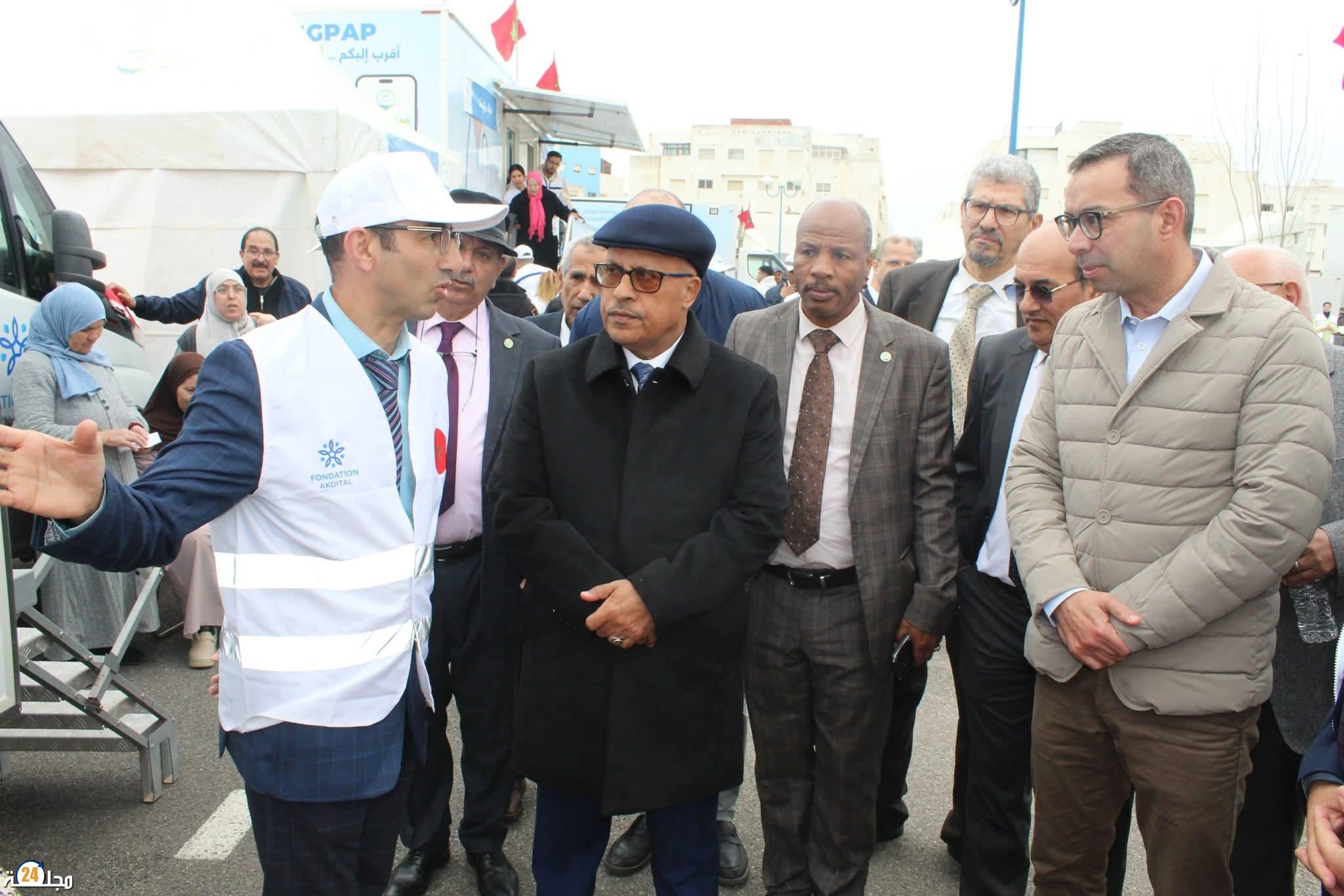 القافلة الطبية لأقاليم الشمال تحط رحالها بمرتيل وتستقطب إقبالاً واسعاً
