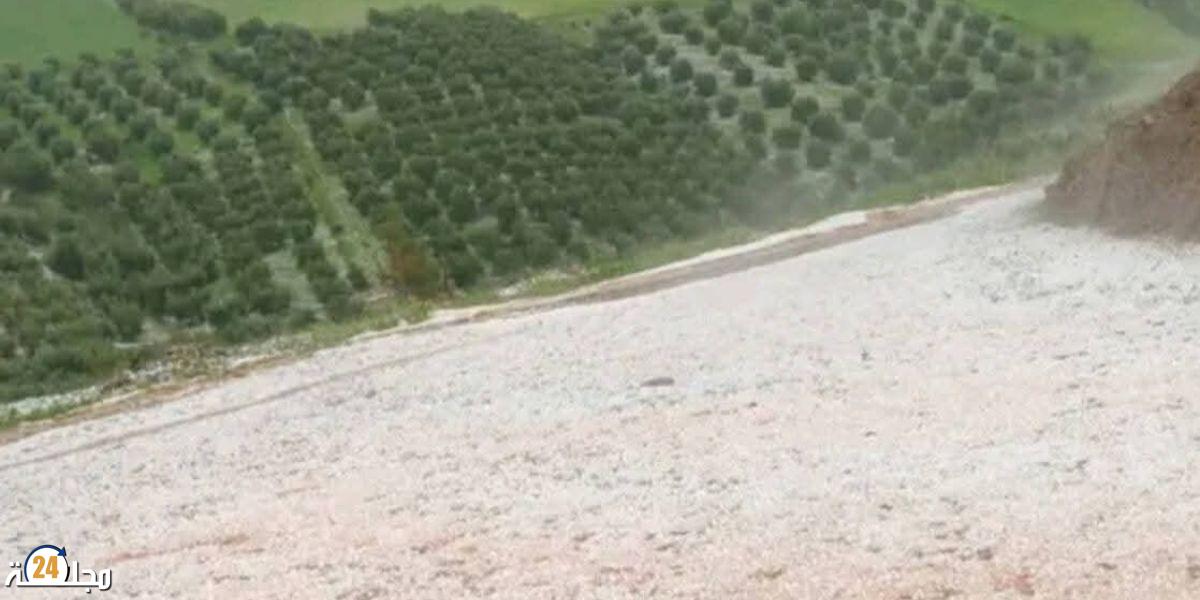 عاصفة رعدية قوية تخلف خسائر مادية و “تبروري” يغزو الأحياء