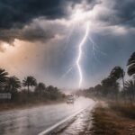 نشرة إنذارية : زخات رعدية قوية مع تساقط البرد بعدد من مناطق المغرب