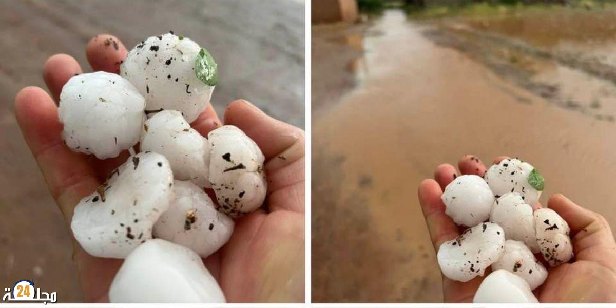 عواصف رعدية و تبروري يضربان مدنا مغربية..الأرصاد تحذر من سيول مفاجئة و رياح قوية