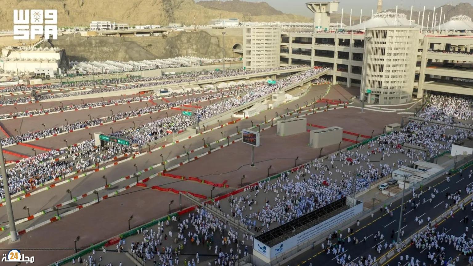 منشأة الجمرات معلم هندسي متطور يستوعب ملايين الحجاج بكفاءة عالية