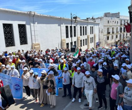 حضور إستثنائي…أجراء مصنع رونو طنجة UMT يخلدون إحتفال فاتح ماي 